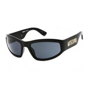 NEW MOSCHINO SUNGLASSES BLACK GREY MEN EYEWEAR MOSCHINO
